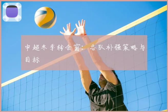 中超冬季转会窗：各队补强策略与目标